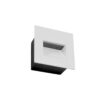 kelvo® STEPART KLV-101-0079 Χωνευτό Φωτιστικό Σκαλοπατιού / Διαδρόμου LED 3W 375lm 45° AC 220-240V Αδιάβροχο IP65 Θερμό Λευκό 2700K – Lumileds SMD Chip & TÜV SÜD Driver – Λευκό Ματ – Μ8.5 x Π5 x Υ8.5cm / Q6.7 x 6.7cm – 5 Χρόνια Εγγύηση