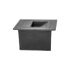 kelvo® STEPART KLV-101-0078 Χωνευτό Φωτιστικό Σκαλοπατιού / Διαδρόμου LED 3W 375lm 45° AC 220-240V Αδιάβροχο IP65 Θερμό Λευκό 2700K – Lumileds SMD Chip & TÜV SÜD Driver – Γκρι Ανθρακί Ματ – Μ8.5 x Π5 x Υ8.5cm / Q6.7 x 6.7cm – 5 Χρόνια Εγγύηση