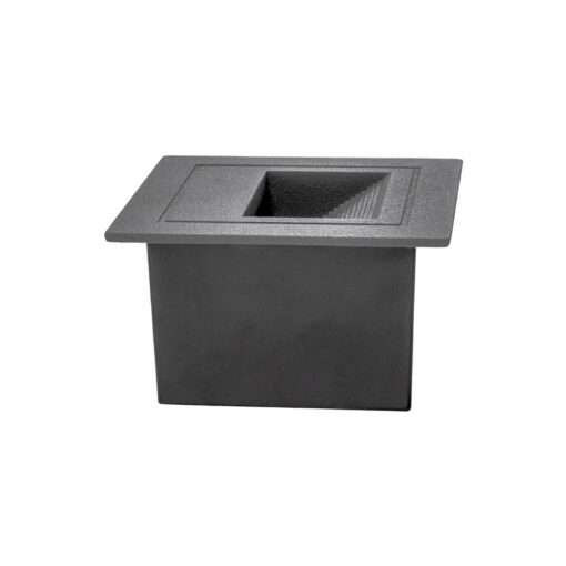 kelvo® STEPART KLV-101-0078 Χωνευτό Φωτιστικό Σκαλοπατιού / Διαδρόμου LED 3W 375lm 45° AC 220-240V Αδιάβροχο IP65 Θερμό Λευκό 2700K – Lumileds SMD Chip & TÜV SÜD Driver – Γκρι Ανθρακί Ματ – Μ8.5 x Π5 x Υ8.5cm / Q6.7 x 6.7cm – 5 Χρόνια Εγγύηση