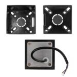 kelvo® STEPART KLV-101-0077 Χωνευτό Φωτιστικό Σκαλοπατιού / Διαδρόμου LED 3W 375lm 45° AC 220-240V Αδιάβροχο IP65 Θερμό Λευκό 2700K – Lumileds SMD Chip & TÜV SÜD Driver – Μαύρο Ματ – Μ8.5 x Π5 x Υ8.5cm / Q6.7 x 6.7cm – 5 Χρόνια Εγγύηση