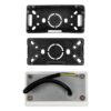 kelvo® STEPART KLV-101-0082 Χωνευτό Φωτιστικό Σκαλοπατιού / Διαδρόμου LED 3W 375lm 45° AC 220-240V Αδιάβροχο IP65 Θερμό Λευκό 2700K – Lumileds SMD Chip & TÜV SÜD Driver – Λευκό Ματ – Μ10.5 x Π4.5 x Υ6cm / Q9.1 x 4.5cm – 5 Χρόνια Εγγύηση