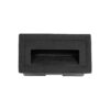 kelvo® STEPART KLV-101-0080 Χωνευτό Φωτιστικό Σκαλοπατιού / Διαδρόμου LED 3W 375lm 45° AC 220-240V Αδιάβροχο IP65 Θερμό Λευκό 2700K – Lumileds SMD Chip & TÜV SÜD Driver – Μαύρο Ματ – Μ10.5 x Π4.5 x Υ6cm / Q9.1 x 4.5cm – 5 Χρόνια Εγγύηση