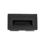 kelvo® STEPART KLV-101-0080 Χωνευτό Φωτιστικό Σκαλοπατιού / Διαδρόμου LED 3W 375lm 45° AC 220-240V Αδιάβροχο IP65 Θερμό Λευκό 2700K – Lumileds SMD Chip & TÜV SÜD Driver – Μαύρο Ματ – Μ10.5 x Π4.5 x Υ6cm / Q9.1 x 4.5cm – 5 Χρόνια Εγγύηση