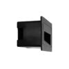 kelvo® STEPART KLV-101-0080 Χωνευτό Φωτιστικό Σκαλοπατιού / Διαδρόμου LED 3W 375lm 45° AC 220-240V Αδιάβροχο IP65 Θερμό Λευκό 2700K – Lumileds SMD Chip & TÜV SÜD Driver – Μαύρο Ματ – Μ10.5 x Π4.5 x Υ6cm / Q9.1 x 4.5cm – 5 Χρόνια Εγγύηση