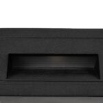 kelvo® STEPART KLV-101-0080 Χωνευτό Φωτιστικό Σκαλοπατιού / Διαδρόμου LED 3W 375lm 45° AC 220-240V Αδιάβροχο IP65 Θερμό Λευκό 2700K – Lumileds SMD Chip & TÜV SÜD Driver – Μαύρο Ματ – Μ10.5 x Π4.5 x Υ6cm / Q9.1 x 4.5cm – 5 Χρόνια Εγγύηση
