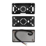 kelvo® STEPART KLV-101-0080 Χωνευτό Φωτιστικό Σκαλοπατιού / Διαδρόμου LED 3W 375lm 45° AC 220-240V Αδιάβροχο IP65 Θερμό Λευκό 2700K – Lumileds SMD Chip & TÜV SÜD Driver – Μαύρο Ματ – Μ10.5 x Π4.5 x Υ6cm / Q9.1 x 4.5cm – 5 Χρόνια Εγγύηση