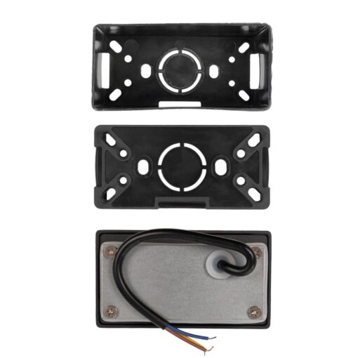 kelvo® STEPART KLV-101-0080 Χωνευτό Φωτιστικό Σκαλοπατιού / Διαδρόμου LED 3W 375lm 45° AC 220-240V Αδιάβροχο IP65 Θερμό Λευκό 2700K – Lumileds SMD Chip & TÜV SÜD Driver – Μαύρο Ματ – Μ10.5 x Π4.5 x Υ6cm / Q9.1 x 4.5cm – 5 Χρόνια Εγγύηση