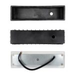 kelvo® STEPART KLV-101-0088 Χωνευτό Φωτιστικό Σκαλοπατιού / Διαδρόμου LED 4W 500lm 45° AC 220-240V Αδιάβροχο IP65 Θερμό Λευκό 2700K – Lumileds SMD Chip & TÜV SÜD Driver – Λευκό Ματ – Μ21 x Π5.5 x Υ6.5cm / Q20.3 x 5.6cm – 5 Χρόνια Εγγύηση