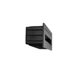 kelvo® STEPART KLV-101-0087 Χωνευτό Φωτιστικό Σκαλοπατιού / Διαδρόμου LED 4W 500lm 45° AC 220-240V Αδιάβροχο IP65 Θερμό Λευκό 2700K – Lumileds SMD Chip & TÜV SÜD Driver – Γκρι Ανθρακί Ματ – Μ21 x Π5.5 x Υ6.5cm / Q20.3 x 5.6cm – 5 Χρόνια Εγγύηση