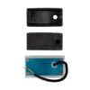 kelvo® STEPART KLV-101-0091 Χωνευτό Φωτιστικό Σκαλοπατιού / Διαδρόμου LED 3W 375lm 45° AC 220-240V Αδιάβροχο IP65 Θερμό Λευκό 2700K – Lumileds SMD Chip & TÜV SÜD Driver – Λευκό Ματ – Μ6 x Π5.5 x Υ10cm / Q5 x 9.6cm – 5 Χρόνια Εγγύηση