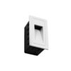 kelvo® STEPART KLV-101-0091 Χωνευτό Φωτιστικό Σκαλοπατιού / Διαδρόμου LED 3W 375lm 45° AC 220-240V Αδιάβροχο IP65 Θερμό Λευκό 2700K – Lumileds SMD Chip & TÜV SÜD Driver – Λευκό Ματ – Μ6 x Π5.5 x Υ10cm / Q5 x 9.6cm – 5 Χρόνια Εγγύηση