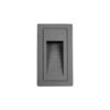 kelvo® STEPART KLV-101-0090 Χωνευτό Φωτιστικό Σκαλοπατιού / Διαδρόμου LED 3W 375lm 45° AC 220-240V Αδιάβροχο IP65 Θερμό Λευκό 2700K – Lumileds SMD Chip & TÜV SÜD Driver – Γκρι Ανθρακί Ματ – Μ6 x Π5.5 x Υ10cm / Q5 x 9.6cm – 5 Χρόνια Εγγύηση