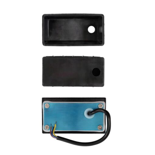 kelvo® STEPART KLV-101-0089 Χωνευτό Φωτιστικό Σκαλοπατιού / Διαδρόμου LED 3W 375lm 45° AC 220-240V Αδιάβροχο IP65 Θερμό Λευκό 2700K – Lumileds SMD Chip & TÜV SÜD Driver – Μαύρο Ματ – Μ6 x Π5.5 x Υ10cm / Q5 x 9.6cm – 5 Χρόνια Εγγύηση