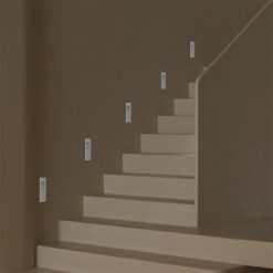 kelvo® STEPART KLV-101-0094 Χωνευτό Φωτιστικό Σκαλοπατιού / Διαδρόμου LED 3W 375lm 45° AC 220-240V Αδιάβροχο IP65 Θερμό Λευκό 2700K – Lumileds SMD Chip & TÜV SÜD Driver – Λευκό Ματ – Μ6.5 x Π6.5 x Υ21cm / Q5.4 x 18.9cm – 5 Χρόνια Εγγύηση