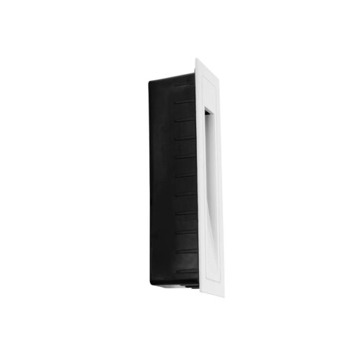 kelvo® STEPART KLV-101-0094 Χωνευτό Φωτιστικό Σκαλοπατιού / Διαδρόμου LED 3W 375lm 45° AC 220-240V Αδιάβροχο IP65 Θερμό Λευκό 2700K – Lumileds SMD Chip & TÜV SÜD Driver – Λευκό Ματ – Μ6.5 x Π6.5 x Υ21cm / Q5.4 x 18.9cm – 5 Χρόνια Εγγύηση