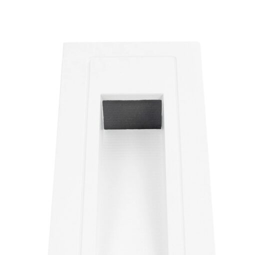kelvo® STEPART KLV-101-0094 Χωνευτό Φωτιστικό Σκαλοπατιού / Διαδρόμου LED 3W 375lm 45° AC 220-240V Αδιάβροχο IP65 Θερμό Λευκό 2700K – Lumileds SMD Chip & TÜV SÜD Driver – Λευκό Ματ – Μ6.5 x Π6.5 x Υ21cm / Q5.4 x 18.9cm – 5 Χρόνια Εγγύηση