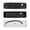 kelvo® STEPART KLV-101-0094 Χωνευτό Φωτιστικό Σκαλοπατιού / Διαδρόμου LED 3W 375lm 45° AC 220-240V Αδιάβροχο IP65 Θερμό Λευκό 2700K – Lumileds SMD Chip & TÜV SÜD Driver – Λευκό Ματ – Μ6.5 x Π6.5 x Υ21cm / Q5.4 x 18.9cm – 5 Χρόνια Εγγύηση