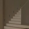 kelvo® STEPART KLV-101-0093 Χωνευτό Φωτιστικό Σκαλοπατιού / Διαδρόμου LED 3W 375lm 45° AC 220-240V Αδιάβροχο IP65 Θερμό Λευκό 2700K – Lumileds SMD Chip & TÜV SÜD Driver – Γκρι Ανθρακί Ματ – Μ6.5 x Π6.5 x Υ21cm / Q5.4 x 18.9cm – 5 Χρόνια Εγγύηση