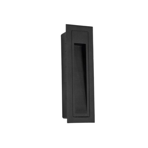 kelvo® STEPART KLV-101-0092 Χωνευτό Φωτιστικό Σκαλοπατιού / Διαδρόμου LED 3W 375lm 45° AC 220-240V Αδιάβροχο IP65 Θερμό Λευκό 2700K – Lumileds SMD Chip & TÜV SÜD Driver – Μαύρο Ματ – Μ6.5 x Π6.5 x Υ21cm / Q5.4 x 18.9cm – 5 Χρόνια Εγγύηση