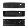 kelvo® STEPART KLV-101-0092 Χωνευτό Φωτιστικό Σκαλοπατιού / Διαδρόμου LED 3W 375lm 45° AC 220-240V Αδιάβροχο IP65 Θερμό Λευκό 2700K – Lumileds SMD Chip & TÜV SÜD Driver – Μαύρο Ματ – Μ6.5 x Π6.5 x Υ21cm / Q5.4 x 18.9cm – 5 Χρόνια Εγγύηση