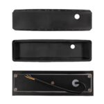 kelvo® STEPART KLV-101-0092 Χωνευτό Φωτιστικό Σκαλοπατιού / Διαδρόμου LED 3W 375lm 45° AC 220-240V Αδιάβροχο IP65 Θερμό Λευκό 2700K – Lumileds SMD Chip & TÜV SÜD Driver – Μαύρο Ματ – Μ6.5 x Π6.5 x Υ21cm / Q5.4 x 18.9cm – 5 Χρόνια Εγγύηση