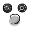 kelvo® STEPART KLV-101-0076 Χωνευτό Φωτιστικό Σκαλοπατιού / Διαδρόμου LED 3W 375lm 45° AC 220-240V Αδιάβροχο IP65 Θερμό Λευκό 2700K – Lumileds SMD Chip & TÜV SÜD Driver – Λευκό Ματ – Μ8.3 x Π4.5 x Υ8.3cm / Q6.6 x 6.6cm – 5 Χρόνια Εγγύηση