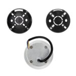 kelvo® STEPART KLV-101-0076 Χωνευτό Φωτιστικό Σκαλοπατιού / Διαδρόμου LED 3W 375lm 45° AC 220-240V Αδιάβροχο IP65 Θερμό Λευκό 2700K – Lumileds SMD Chip & TÜV SÜD Driver – Λευκό Ματ – Μ8.3 x Π4.5 x Υ8.3cm / Q6.6 x 6.6cm – 5 Χρόνια Εγγύηση