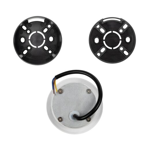 kelvo® STEPART KLV-101-0076 Χωνευτό Φωτιστικό Σκαλοπατιού / Διαδρόμου LED 3W 375lm 45° AC 220-240V Αδιάβροχο IP65 Θερμό Λευκό 2700K – Lumileds SMD Chip & TÜV SÜD Driver – Λευκό Ματ – Μ8.3 x Π4.5 x Υ8.3cm / Q6.6 x 6.6cm – 5 Χρόνια Εγγύηση