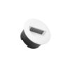 kelvo® STEPART KLV-101-0076 Χωνευτό Φωτιστικό Σκαλοπατιού / Διαδρόμου LED 3W 375lm 45° AC 220-240V Αδιάβροχο IP65 Θερμό Λευκό 2700K – Lumileds SMD Chip & TÜV SÜD Driver – Λευκό Ματ – Μ8.3 x Π4.5 x Υ8.3cm / Q6.6 x 6.6cm – 5 Χρόνια Εγγύηση