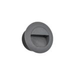 kelvo® STEPART KLV-101-0075 Χωνευτό Φωτιστικό Σκαλοπατιού / Διαδρόμου LED 3W 375lm 45° AC 220-240V Αδιάβροχο IP65 Θερμό Λευκό 2700K – Lumileds SMD Chip & TÜV SÜD Driver – Γκρι Ανθρακί Ματ – Μ8.3 x Π4.5 x Υ8.3cm / Q6.6 x 6.6cm – 5 Χρόνια Εγγύηση