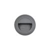 kelvo® STEPART KLV-101-0075 Χωνευτό Φωτιστικό Σκαλοπατιού / Διαδρόμου LED 3W 375lm 45° AC 220-240V Αδιάβροχο IP65 Θερμό Λευκό 2700K – Lumileds SMD Chip & TÜV SÜD Driver – Γκρι Ανθρακί Ματ – Μ8.3 x Π4.5 x Υ8.3cm / Q6.6 x 6.6cm – 5 Χρόνια Εγγύηση