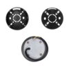 kelvo® STEPART KLV-101-0075 Χωνευτό Φωτιστικό Σκαλοπατιού / Διαδρόμου LED 3W 375lm 45° AC 220-240V Αδιάβροχο IP65 Θερμό Λευκό 2700K – Lumileds SMD Chip & TÜV SÜD Driver – Γκρι Ανθρακί Ματ – Μ8.3 x Π4.5 x Υ8.3cm / Q6.6 x 6.6cm – 5 Χρόνια Εγγύηση