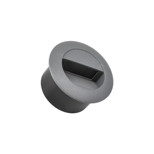 kelvo® STEPART KLV-101-0075 Χωνευτό Φωτιστικό Σκαλοπατιού / Διαδρόμου LED 3W 375lm 45° AC 220-240V Αδιάβροχο IP65 Θερμό Λευκό 2700K – Lumileds SMD Chip & TÜV SÜD Driver – Γκρι Ανθρακί Ματ – Μ8.3 x Π4.5 x Υ8.3cm / Q6.6 x 6.6cm – 5 Χρόνια Εγγύηση