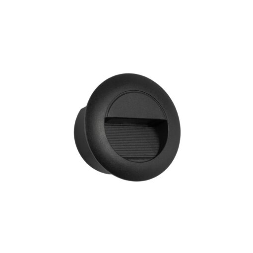 kelvo® STEPART KLV-101-0074 Χωνευτό Φωτιστικό Σκαλοπατιού / Διαδρόμου LED 3W 375lm 45° AC 220-240V Αδιάβροχο IP65 Θερμό Λευκό 2700K – Lumileds SMD Chip & TÜV SÜD Driver – Μαύρο Ματ – Μ8.3 x Π4.5 x Υ8.3cm / Q6.6 x 6.6cm – 5 Χρόνια Εγγύηση