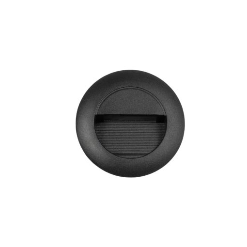 kelvo® STEPART KLV-101-0074 Χωνευτό Φωτιστικό Σκαλοπατιού / Διαδρόμου LED 3W 375lm 45° AC 220-240V Αδιάβροχο IP65 Θερμό Λευκό 2700K – Lumileds SMD Chip & TÜV SÜD Driver – Μαύρο Ματ – Μ8.3 x Π4.5 x Υ8.3cm / Q6.6 x 6.6cm – 5 Χρόνια Εγγύηση