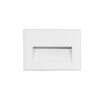 kelvo® STEPART KLV-101-0085 Χωνευτό Φωτιστικό Σκαλοπατιού / Διαδρόμου LED 3W 375lm 45° AC 220-240V Αδιάβροχο IP65 Θερμό Λευκό 2700K – Lumileds SMD Chip & TÜV SÜD Driver – Λευκό Ματ – Μ11.5 x Π5.3 x Υ8.3cm / Q10.6 x 7.6cm – 5 Χρόνια Εγγύηση