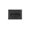kelvo® STEPART KLV-101-0083 Χωνευτό Φωτιστικό Σκαλοπατιού / Διαδρόμου LED 3W 375lm 45° AC 220-240V Αδιάβροχο IP65 Θερμό Λευκό 2700K – Lumileds SMD Chip & TÜV SÜD Driver – Μαύρο Ματ – Μ11.5 x Π5.3 x Υ8.3cm / Q10.6 x 7.6cm – 5 Χρόνια Εγγύηση