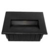 kelvo® STEPART KLV-101-0083 Χωνευτό Φωτιστικό Σκαλοπατιού / Διαδρόμου LED 3W 375lm 45° AC 220-240V Αδιάβροχο IP65 Θερμό Λευκό 2700K – Lumileds SMD Chip & TÜV SÜD Driver – Μαύρο Ματ – Μ11.5 x Π5.3 x Υ8.3cm / Q10.6 x 7.6cm – 5 Χρόνια Εγγύηση