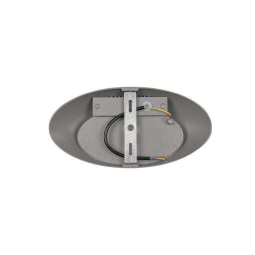 kelvo® STEPART KLV-101-0099 Φωτιστικό Σκαλοπατιού / Διαδρόμου LED 3W 375lm 45° AC 220-240V Αδιάβροχο IP65 Θερμό Λευκό 2700K – Lumileds SMD Chip & TÜV SÜD Driver – Γκρι Ανθρακί Ματ – Μ26 x Π5.5 x Υ13cm – 5 Χρόνια Εγγύηση