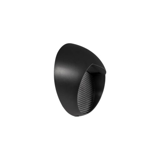 kelvo® STEPART KLV-101-0098 Φωτιστικό Σκαλοπατιού / Διαδρόμου LED 3W 375lm 45° AC 220-240V Αδιάβροχο IP65 Θερμό Λευκό 2700K – Lumileds SMD Chip & TÜV SÜD Driver – Μαύρο Ματ – Μ26 x Π5.5 x Υ13cm – 5 Χρόνια Εγγύηση