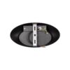 kelvo® STEPART KLV-101-0098 Φωτιστικό Σκαλοπατιού / Διαδρόμου LED 3W 375lm 45° AC 220-240V Αδιάβροχο IP65 Θερμό Λευκό 2700K – Lumileds SMD Chip & TÜV SÜD Driver – Μαύρο Ματ – Μ26 x Π5.5 x Υ13cm – 5 Χρόνια Εγγύηση
