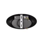 kelvo® STEPART KLV-101-0098 Φωτιστικό Σκαλοπατιού / Διαδρόμου LED 3W 375lm 45° AC 220-240V Αδιάβροχο IP65 Θερμό Λευκό 2700K – Lumileds SMD Chip & TÜV SÜD Driver – Μαύρο Ματ – Μ26 x Π5.5 x Υ13cm – 5 Χρόνια Εγγύηση
