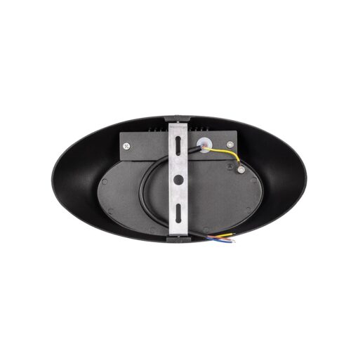 kelvo® STEPART KLV-101-0098 Φωτιστικό Σκαλοπατιού / Διαδρόμου LED 3W 375lm 45° AC 220-240V Αδιάβροχο IP65 Θερμό Λευκό 2700K – Lumileds SMD Chip & TÜV SÜD Driver – Μαύρο Ματ – Μ26 x Π5.5 x Υ13cm – 5 Χρόνια Εγγύηση