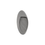 kelvo® STEPART KLV-101-0102 Φωτιστικό Σκαλοπατιού / Διαδρόμου LED 3W 375lm 45° AC 220-240V Αδιάβροχο IP65 Θερμό Λευκό 2700K – Lumileds SMD Chip & TÜV SÜD Driver – Γκρι Ανθρακί Ματ – Μ13 x Π5.5 x Υ26cm – 5 Χρόνια Εγγύηση