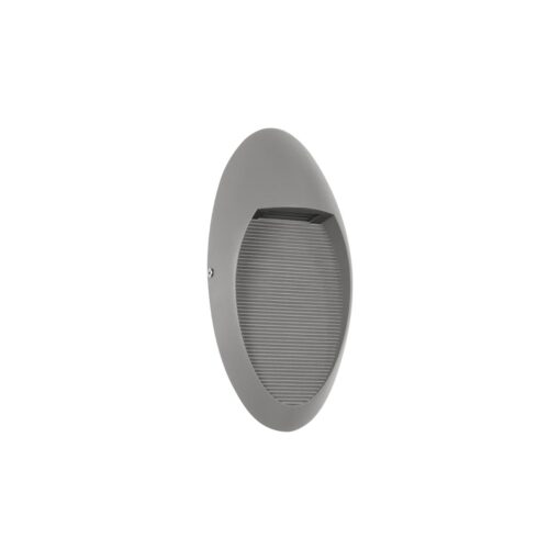 kelvo® STEPART KLV-101-0102 Φωτιστικό Σκαλοπατιού / Διαδρόμου LED 3W 375lm 45° AC 220-240V Αδιάβροχο IP65 Θερμό Λευκό 2700K – Lumileds SMD Chip & TÜV SÜD Driver – Γκρι Ανθρακί Ματ – Μ13 x Π5.5 x Υ26cm – 5 Χρόνια Εγγύηση