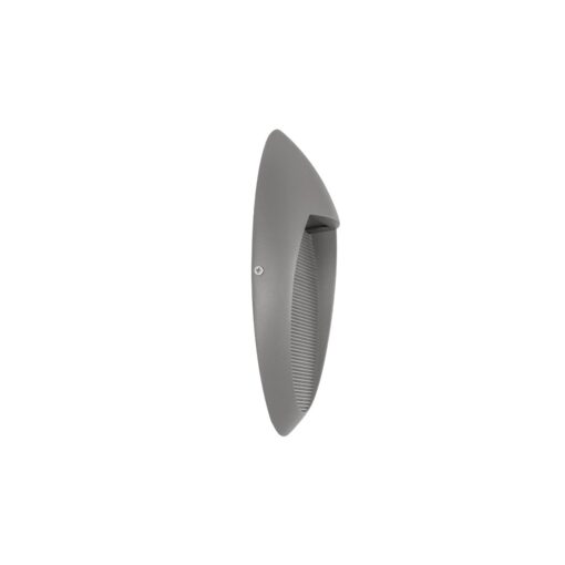 kelvo® STEPART KLV-101-0102 Φωτιστικό Σκαλοπατιού / Διαδρόμου LED 3W 375lm 45° AC 220-240V Αδιάβροχο IP65 Θερμό Λευκό 2700K – Lumileds SMD Chip & TÜV SÜD Driver – Γκρι Ανθρακί Ματ – Μ13 x Π5.5 x Υ26cm – 5 Χρόνια Εγγύηση