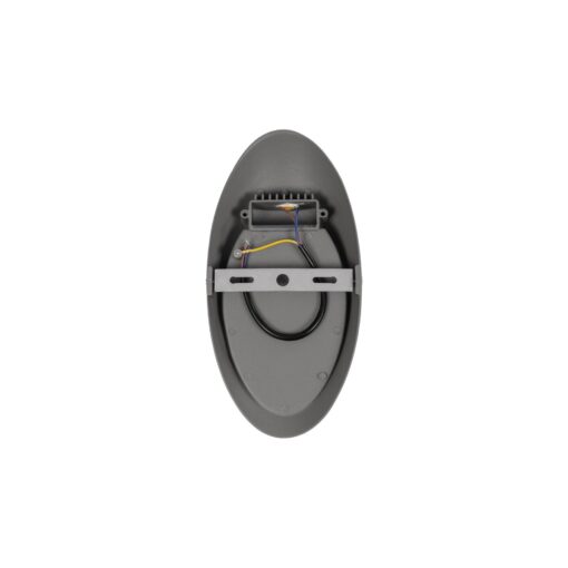 kelvo® STEPART KLV-101-0102 Φωτιστικό Σκαλοπατιού / Διαδρόμου LED 3W 375lm 45° AC 220-240V Αδιάβροχο IP65 Θερμό Λευκό 2700K – Lumileds SMD Chip & TÜV SÜD Driver – Γκρι Ανθρακί Ματ – Μ13 x Π5.5 x Υ26cm – 5 Χρόνια Εγγύηση