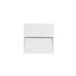 kelvo® STEPART KLV-101-0106 Φωτιστικό Σκαλοπατιού / Διαδρόμου LED 4W 500lm 45° AC 220-240V Αδιάβροχο IP65 Θερμό Λευκό 2700K – Lumileds SMD Chip & TÜV SÜD Driver – Λευκό Ματ – Μ15 x Π3.5 x Υ15cm – 5 Χρόνια Εγγύηση