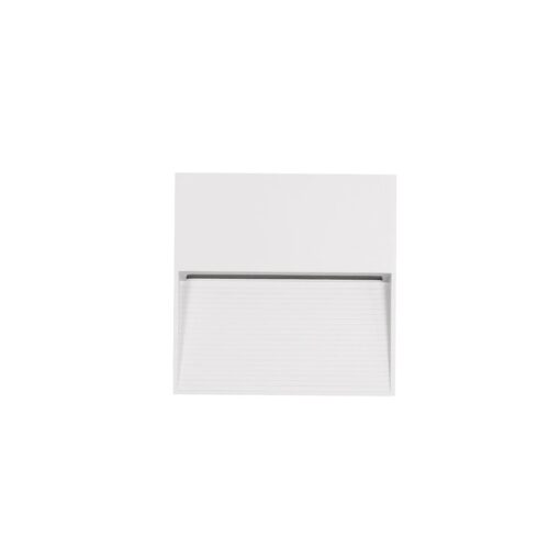 kelvo® STEPART KLV-101-0106 Φωτιστικό Σκαλοπατιού / Διαδρόμου LED 4W 500lm 45° AC 220-240V Αδιάβροχο IP65 Θερμό Λευκό 2700K – Lumileds SMD Chip & TÜV SÜD Driver – Λευκό Ματ – Μ15 x Π3.5 x Υ15cm – 5 Χρόνια Εγγύηση