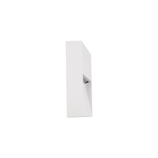 kelvo® STEPART KLV-101-0106 Φωτιστικό Σκαλοπατιού / Διαδρόμου LED 4W 500lm 45° AC 220-240V Αδιάβροχο IP65 Θερμό Λευκό 2700K – Lumileds SMD Chip & TÜV SÜD Driver – Λευκό Ματ – Μ15 x Π3.5 x Υ15cm – 5 Χρόνια Εγγύηση